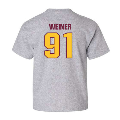 Central Michigan - NCAA Football : Aaron Weiner - Classic Shersey Youth T-Shirt-1