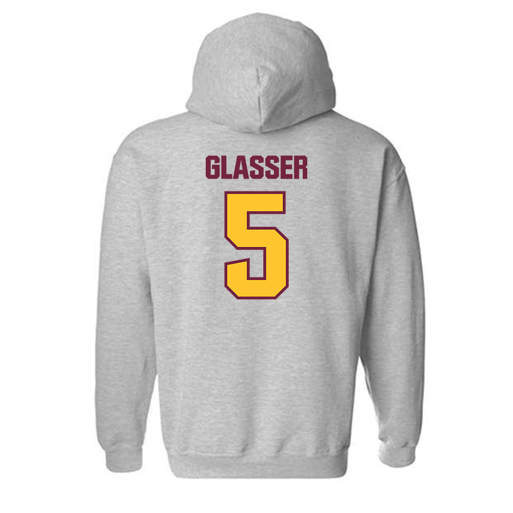 Central Michigan - NCAA Football : Jadyn Glasser - Classic Shersey Hooded Sweatshirt-1