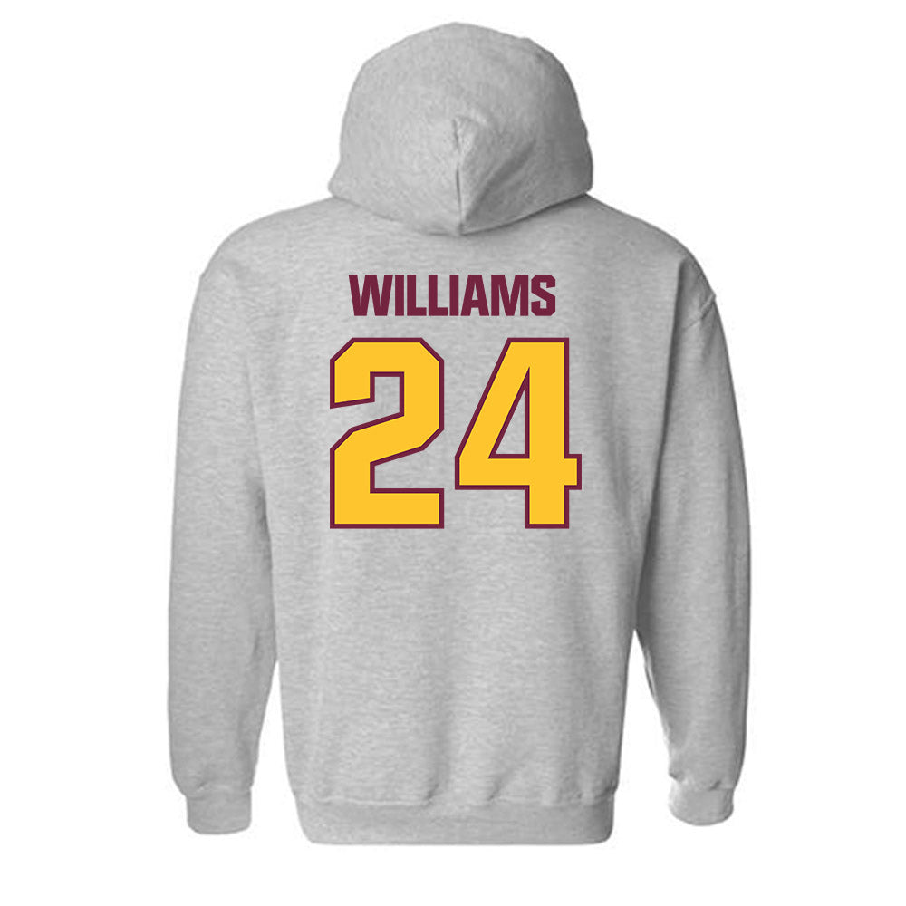 Central Michigan - NCAA Football : Tyremii Williams - Classic Shersey Hooded Sweatshirt-1