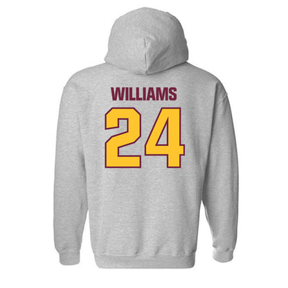 Central Michigan - NCAA Football : Tyremii Williams - Classic Shersey Hooded Sweatshirt-1