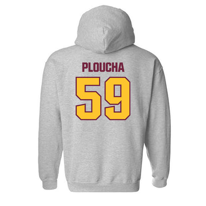 Central Michigan - NCAA Football : Brady Ploucha - Classic Shersey Hooded Sweatshirt-1