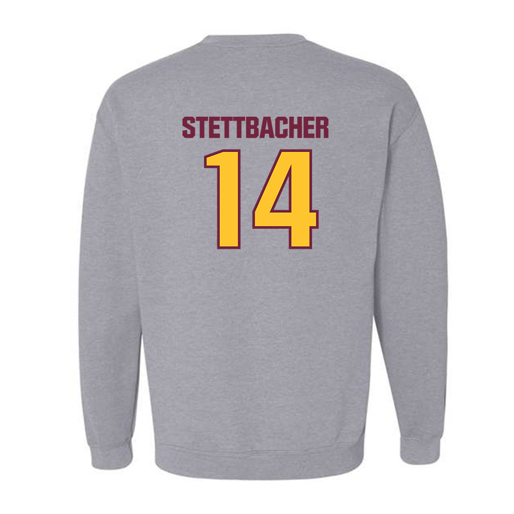 Central Michigan - NCAA Baseball : Drew Stettbacher - Classic Shersey Crewneck Sweatshirt-1