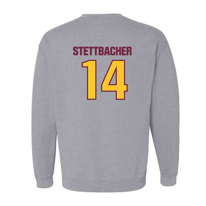 Central Michigan - NCAA Baseball : Drew Stettbacher - Classic Shersey Crewneck Sweatshirt-1