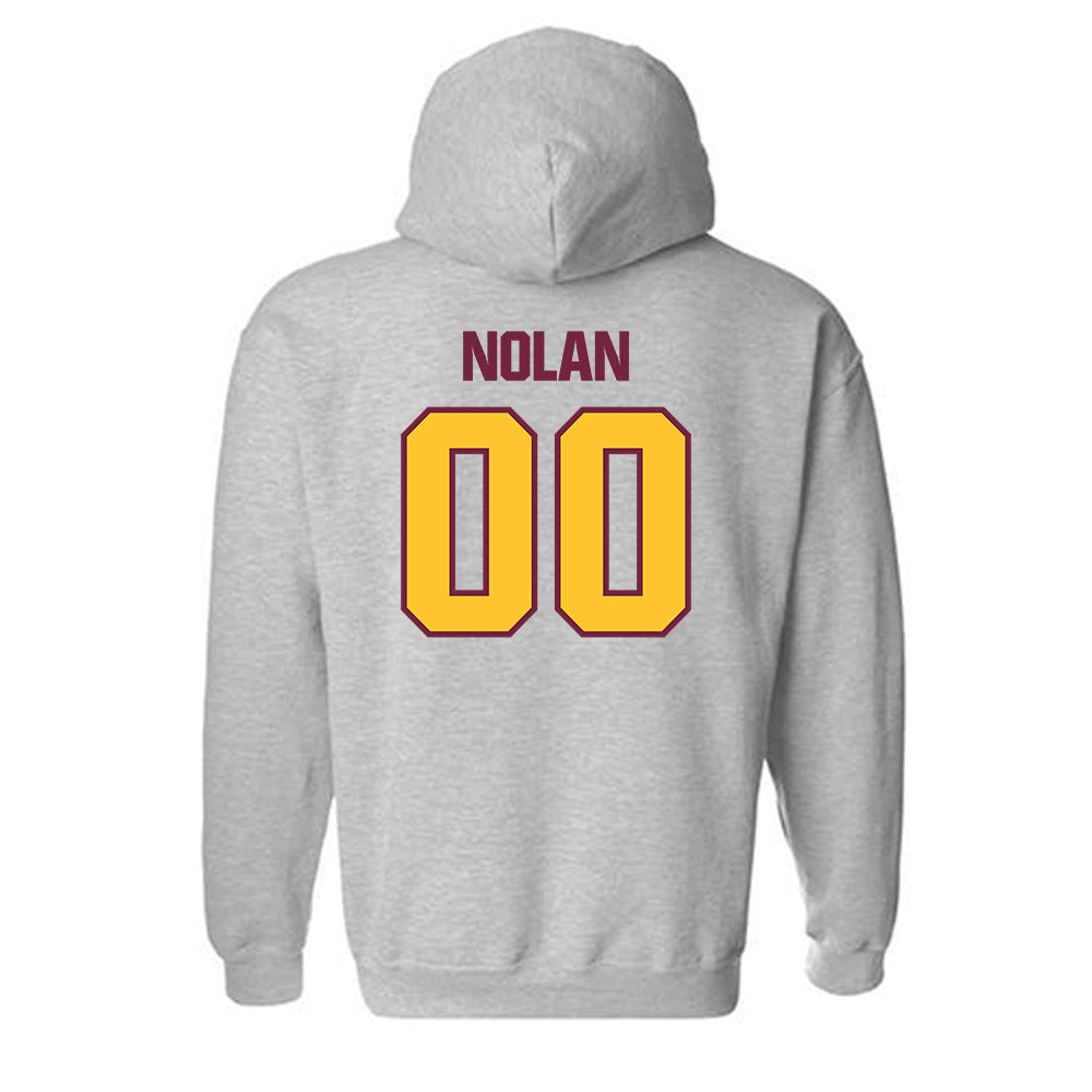 Central Michigan - NCAA Football : Jack Nolan - Classic Shersey Hooded Sweatshirt-1