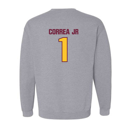 Central Michigan - NCAA Baseball : Miguel Correa Jr - Classic Shersey Crewneck Sweatshirt-1