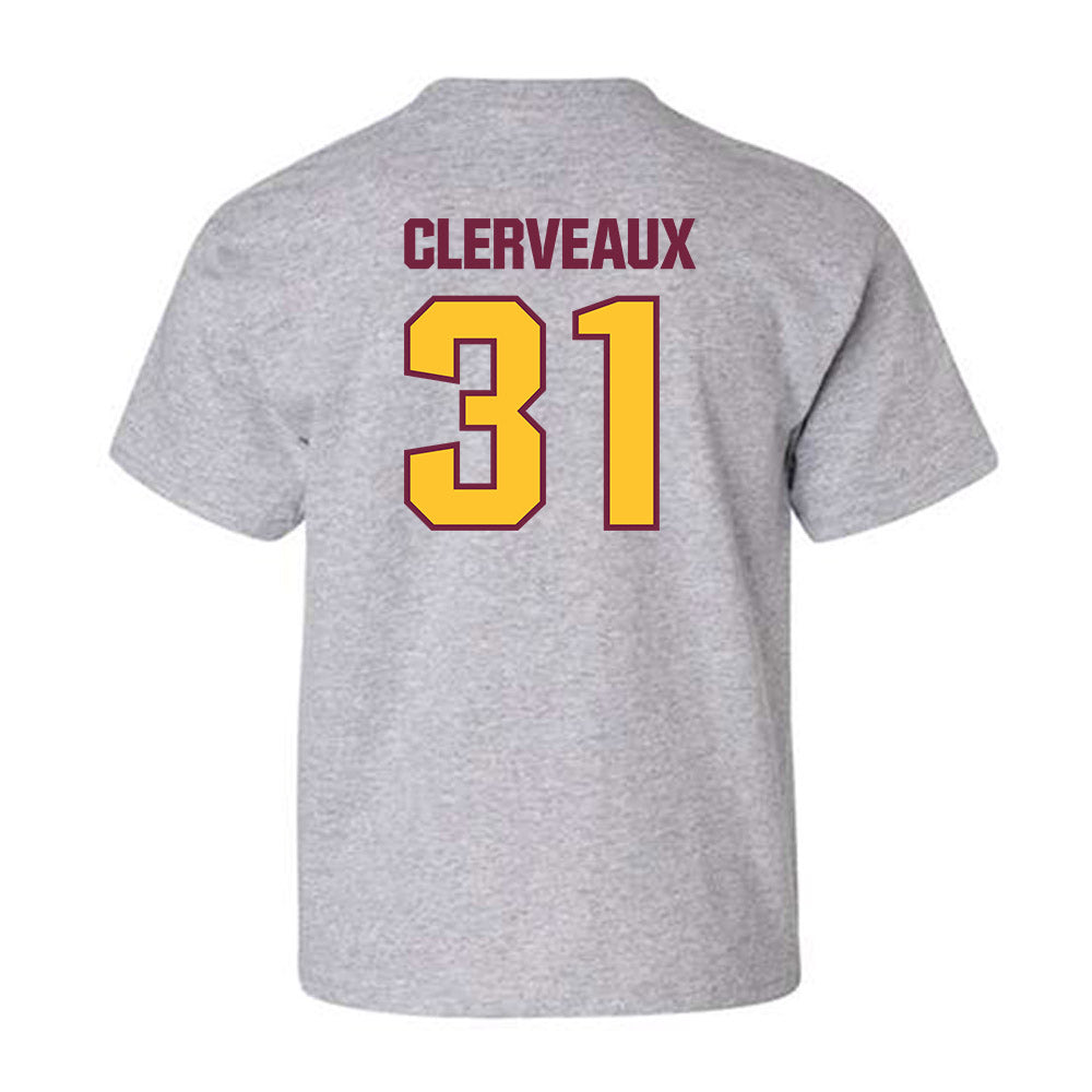 Central Michigan - NCAA Football : Jayden Clerveaux - Classic Shersey Youth T-Shirt-1