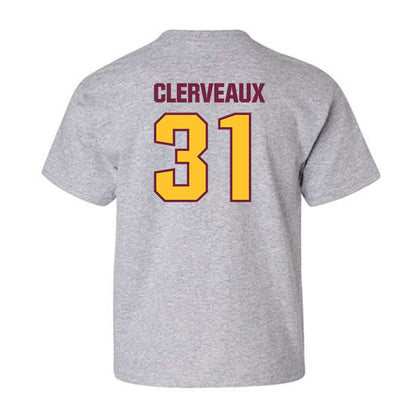 Central Michigan - NCAA Football : Jayden Clerveaux - Classic Shersey Youth T-Shirt-1