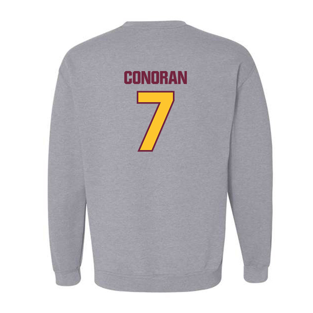 Central Michigan - NCAA Football : Edward Conoran - Classic Shersey Crewneck Sweatshirt-1