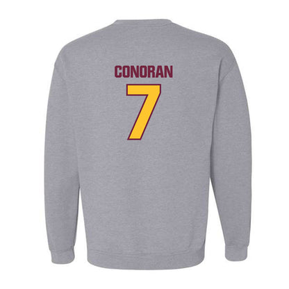 Central Michigan - NCAA Football : Edward Conoran - Classic Shersey Crewneck Sweatshirt-1