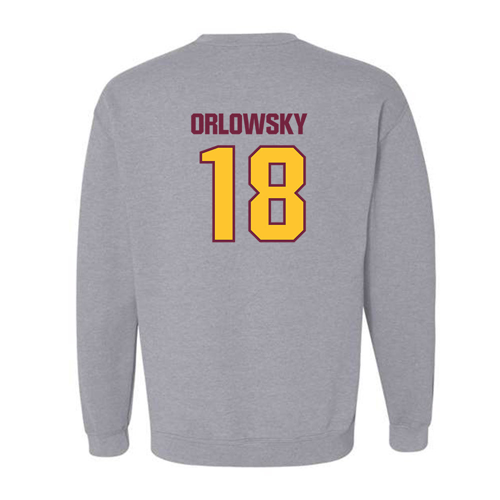 Central Michigan - NCAA Women's Soccer : Maya Orlowsky - Classic Shersey Crewneck Sweatshirt-1
