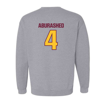 Central Michigan - NCAA Men's Basketball : Kareem Aburashed - Classic Shersey Crewneck Sweatshirt-1