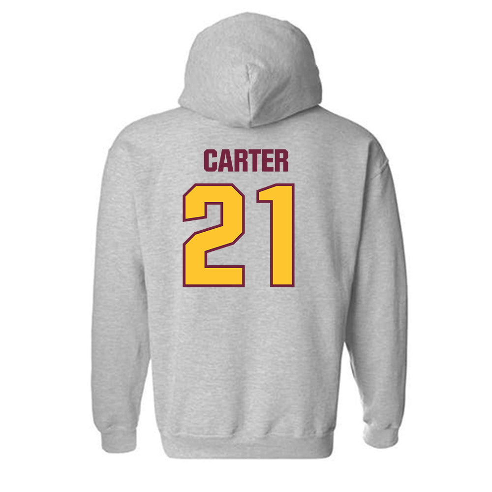Central Michigan - NCAA Softball : Alexa Carter - Classic Shersey Hooded Sweatshirt-1