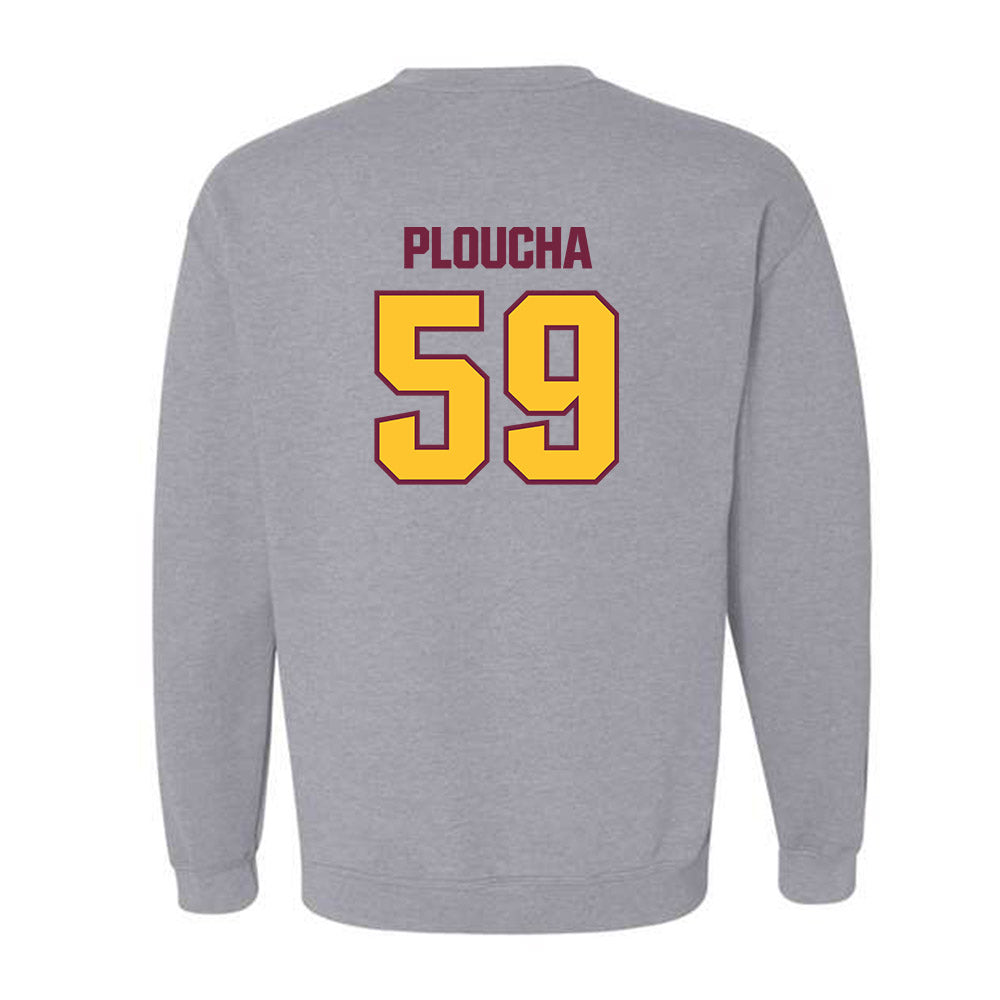 Central Michigan - NCAA Football : Brady Ploucha - Classic Shersey Crewneck Sweatshirt-1
