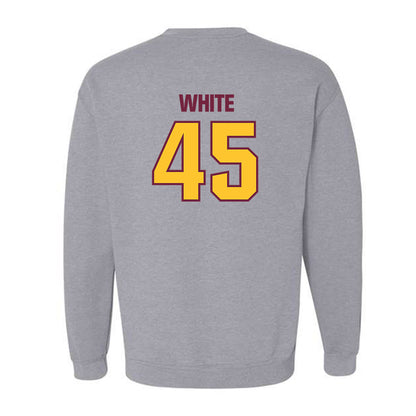Central Michigan - NCAA Football : Xavier White - Classic Shersey Crewneck Sweatshirt-1