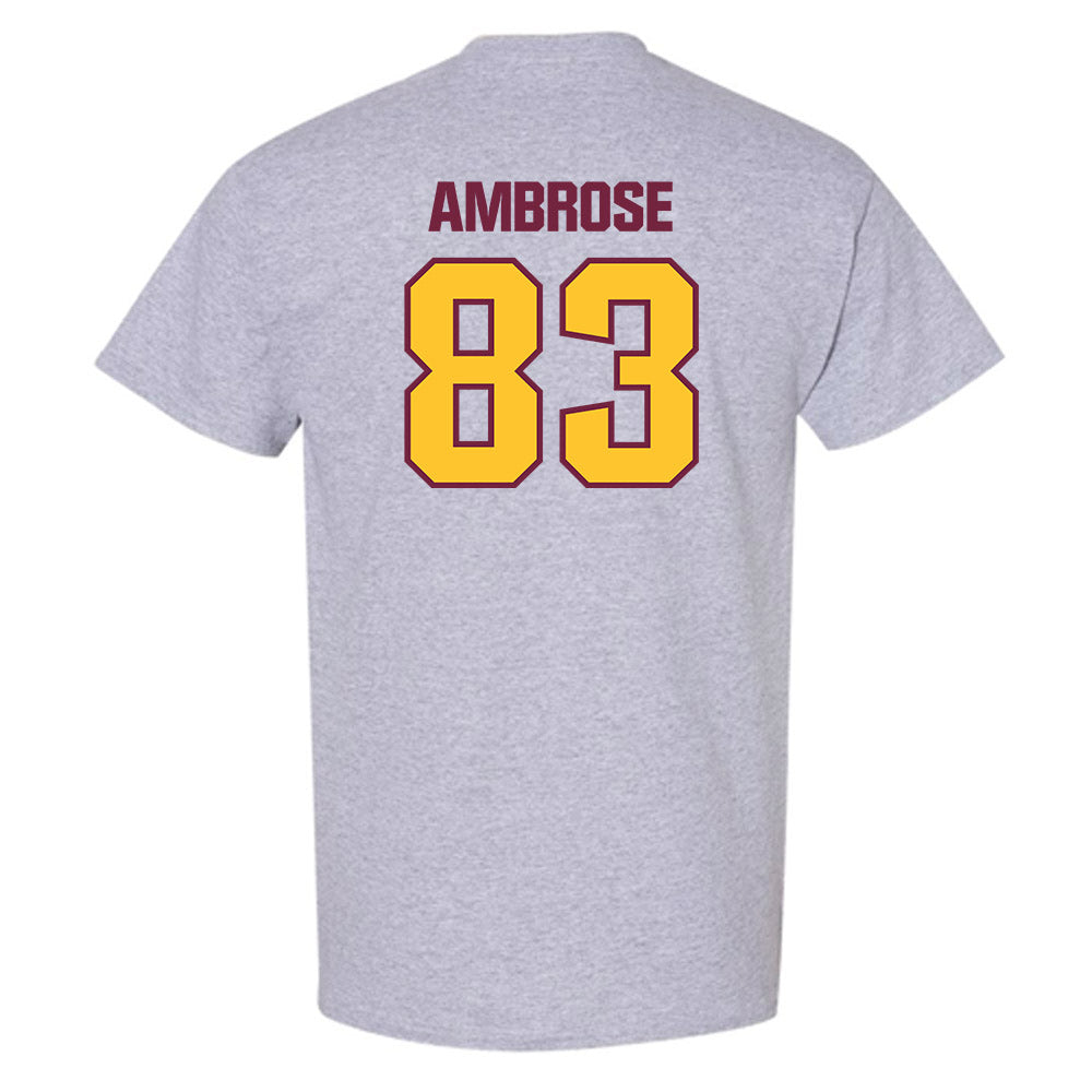 Central Michigan - NCAA Football : Travis Ambrose - Classic Shersey T-Shirt-1