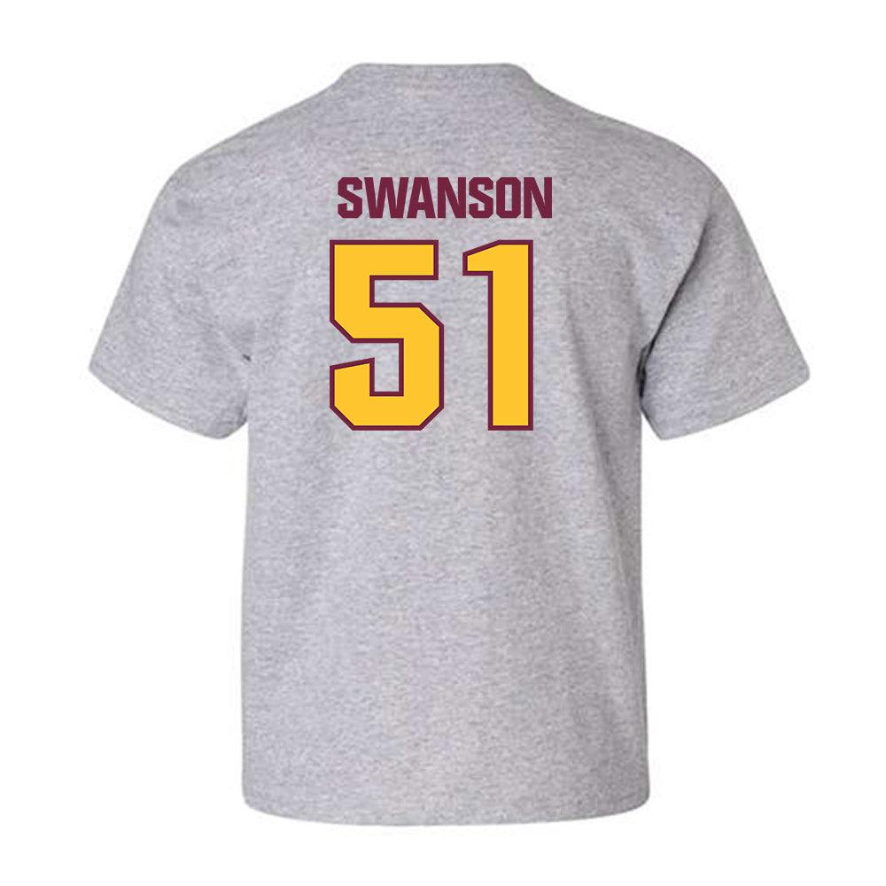 Central Michigan - NCAA Football : Landon Swanson - Classic Shersey Youth T-Shirt-1