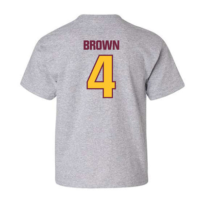 Central Michigan - NCAA Women's Basketball : Sarah Brown - Classic Shersey Youth T-Shirt-1