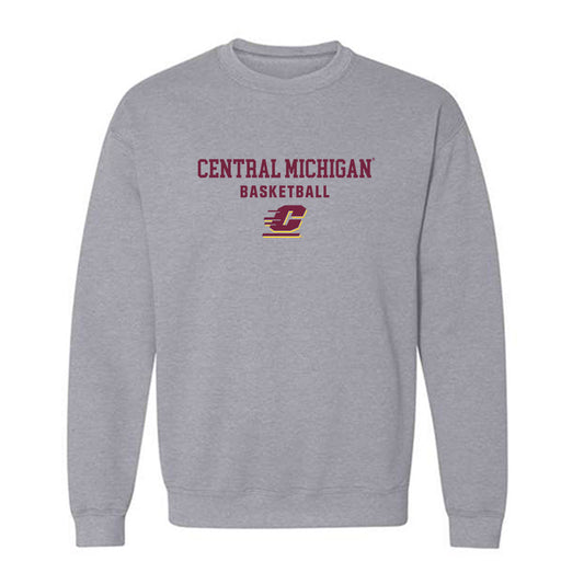 Central Michigan - NCAA Men's Basketball : Keenan Garner - Classic Shersey Crewneck Sweatshirt-0
