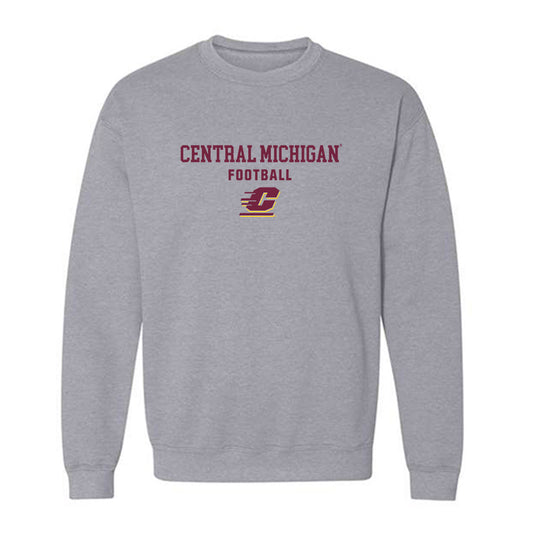 Central Michigan - NCAA Football : Jjajryn Douglas - Classic Shersey Crewneck Sweatshirt-0