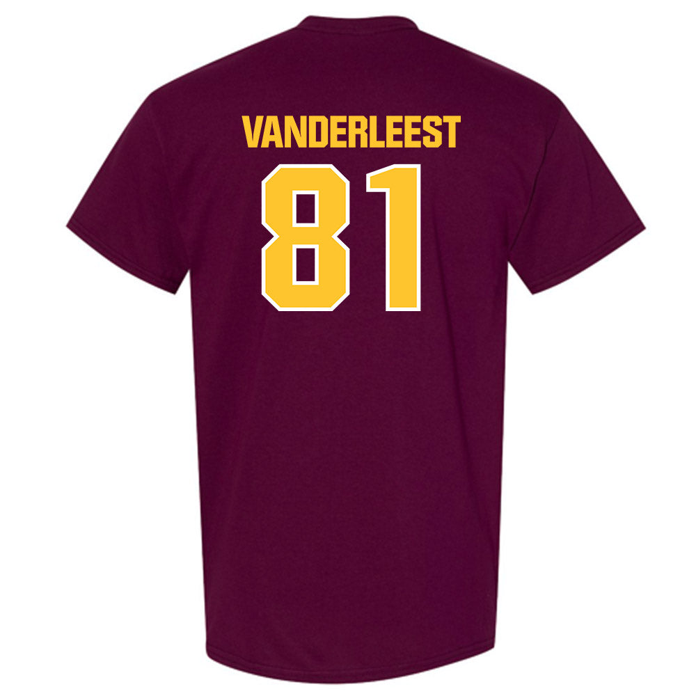 Central Michigan - NCAA Football : Tayte Vanderleest - Classic Shersey T-Shirt-1