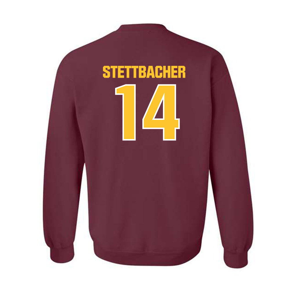 Central Michigan - NCAA Baseball : Drew Stettbacher - Classic Shersey Crewneck Sweatshirt-1