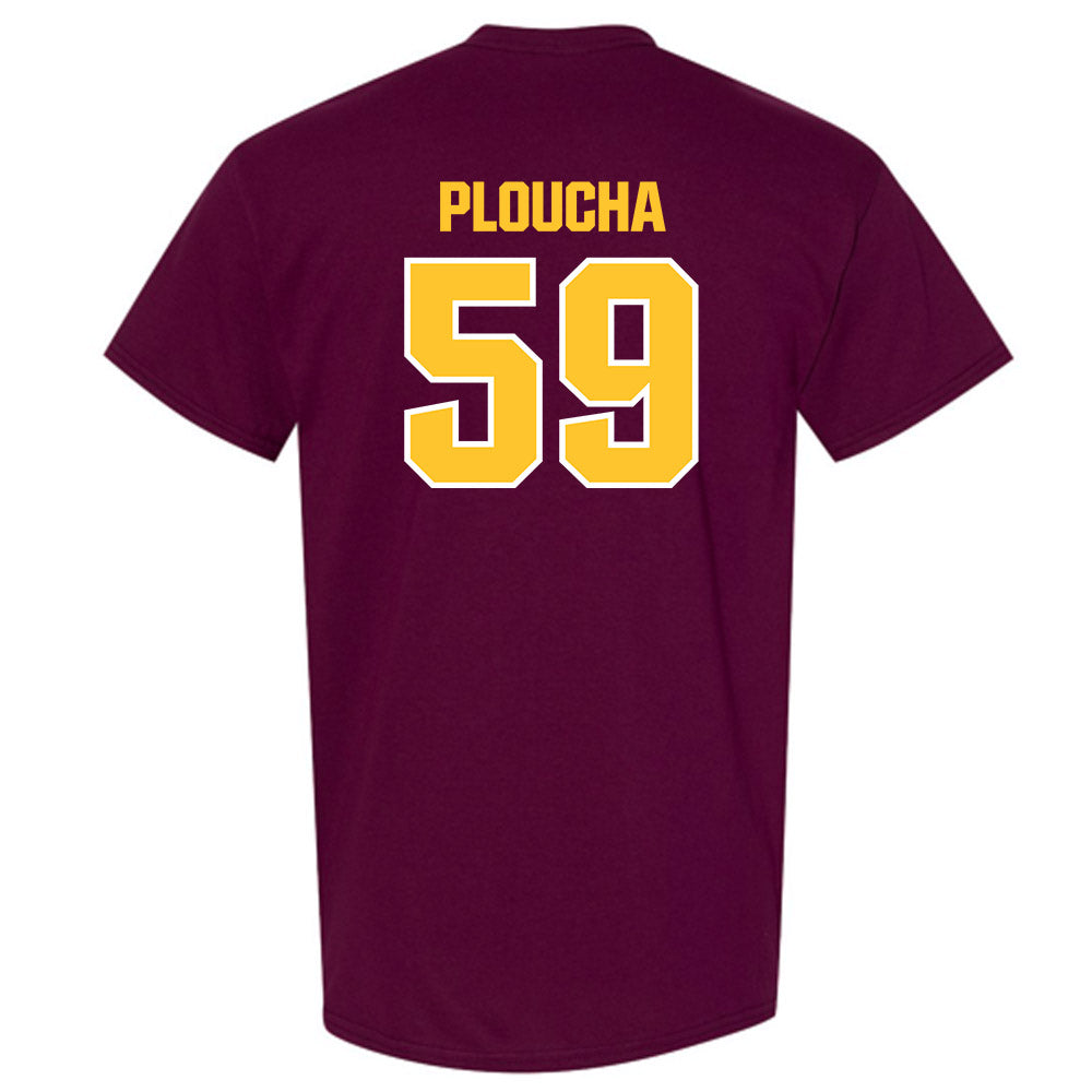 Central Michigan - NCAA Football : Brady Ploucha - Classic Shersey T-Shirt-1