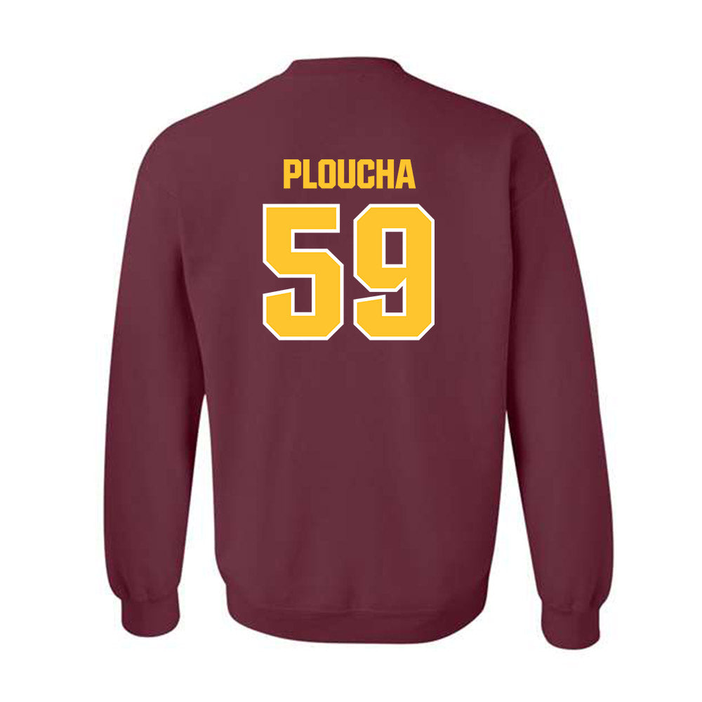 Central Michigan - NCAA Football : Brady Ploucha - Classic Shersey Crewneck Sweatshirt-1