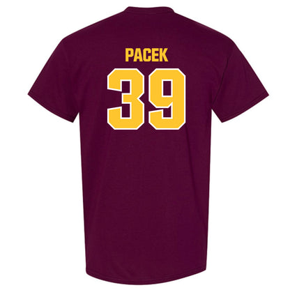 Central Michigan - NCAA Baseball : Zane Pacek - Classic Shersey T-Shirt-1