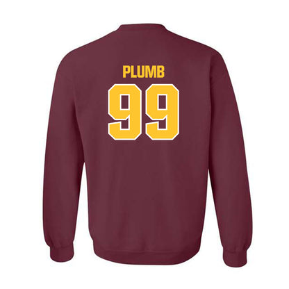 Central Michigan - NCAA Football : Matthew Plumb - Classic Shersey Crewneck Sweatshirt-1