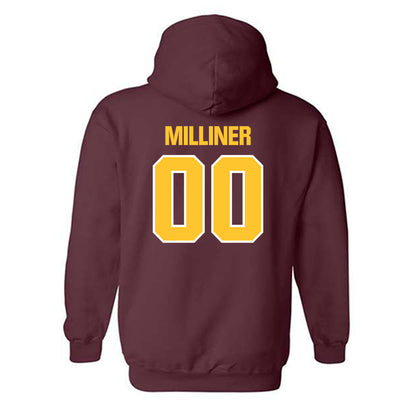 Central Michigan - NCAA Baseball : EJ Milliner - Classic Shersey Hooded Sweatshirt-1