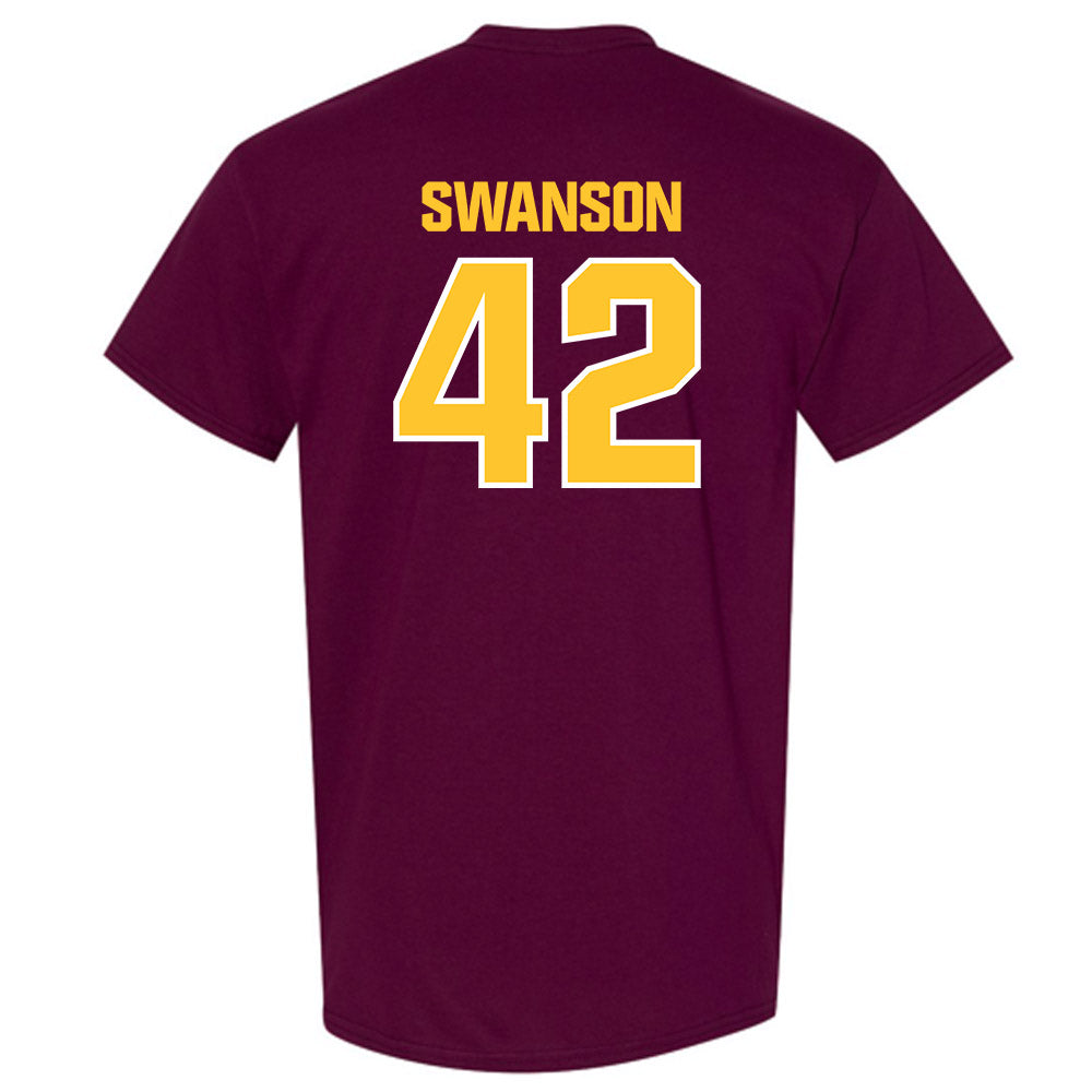 Central Michigan - NCAA Football : Landon Swanson - Classic Shersey T-Shirt-1