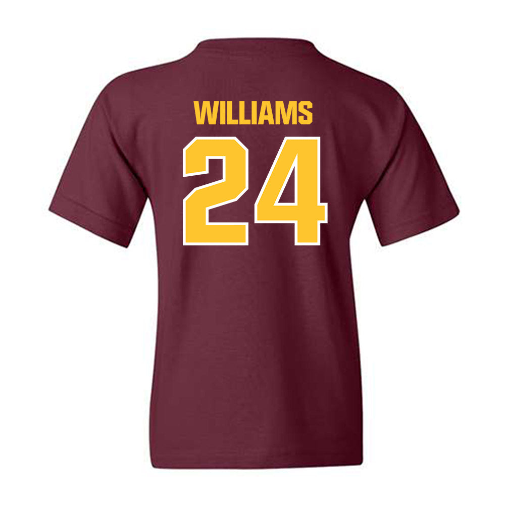 Central Michigan - NCAA Football : Tyremii Williams - Classic Shersey Youth T-Shirt-1