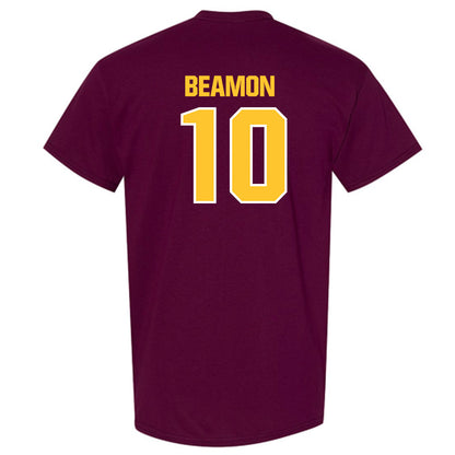 Central Michigan - NCAA Football : Marcus Beamon - Classic Shersey T-Shirt-1