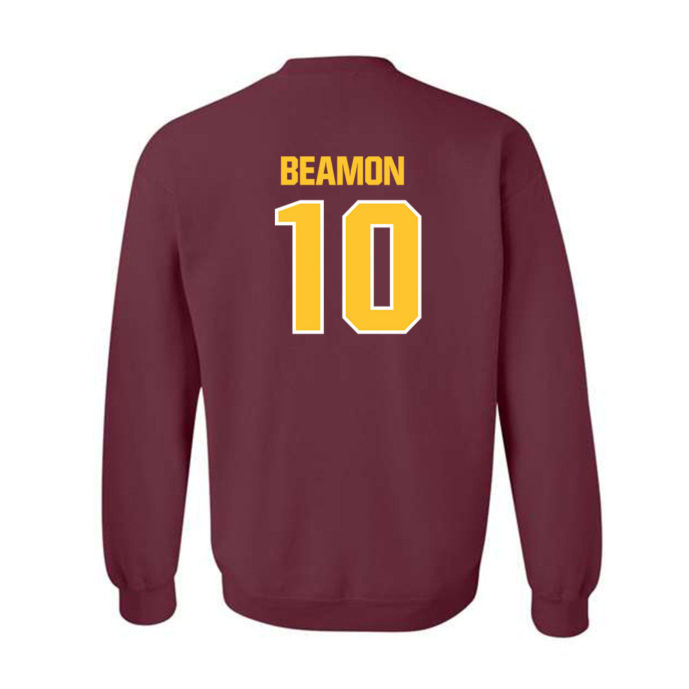 Central Michigan - NCAA Football : Marcus Beamon - Classic Shersey Crewneck Sweatshirt-1
