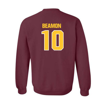 Central Michigan - NCAA Football : Marcus Beamon - Classic Shersey Crewneck Sweatshirt-1
