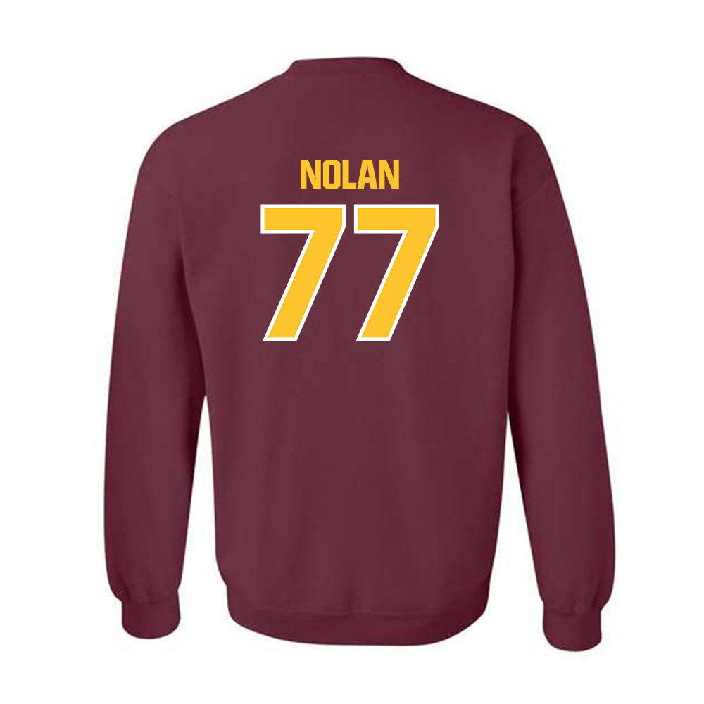 Central Michigan - NCAA Football : Jack Nolan - Classic Shersey Crewneck Sweatshirt-1