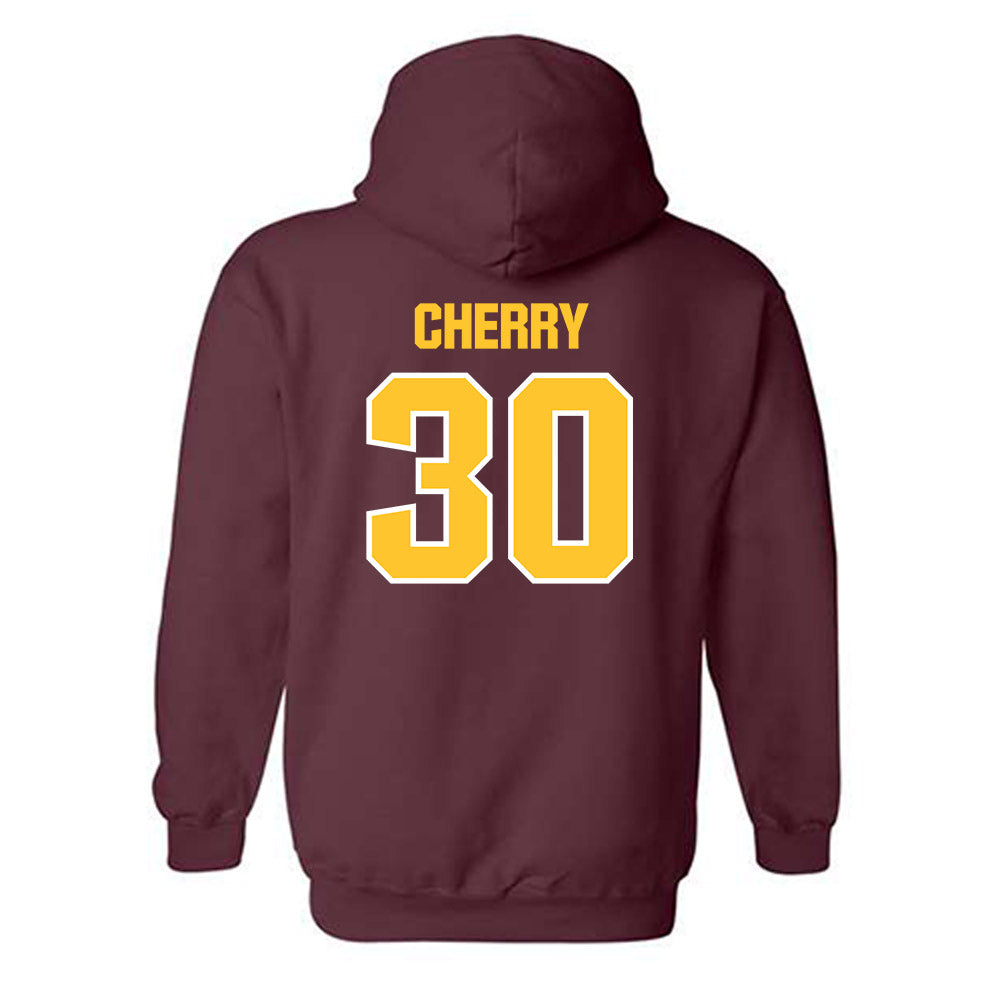 Central Michigan - NCAA Football : Antonio Cherry - Classic Shersey Hooded Sweatshirt-1