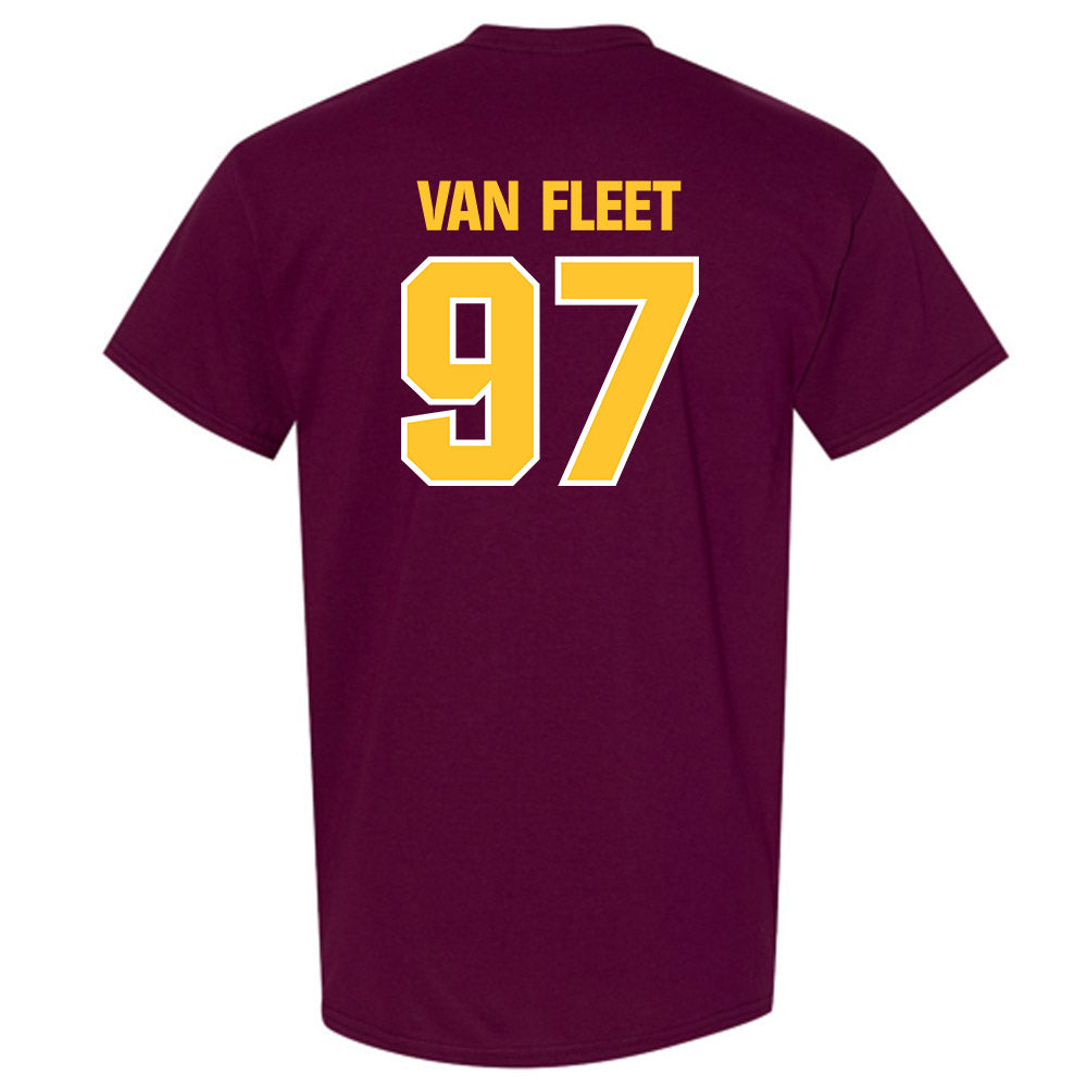 Central Michigan - NCAA Football : Maxwell Van Fleet - Classic Shersey T-Shirt-1