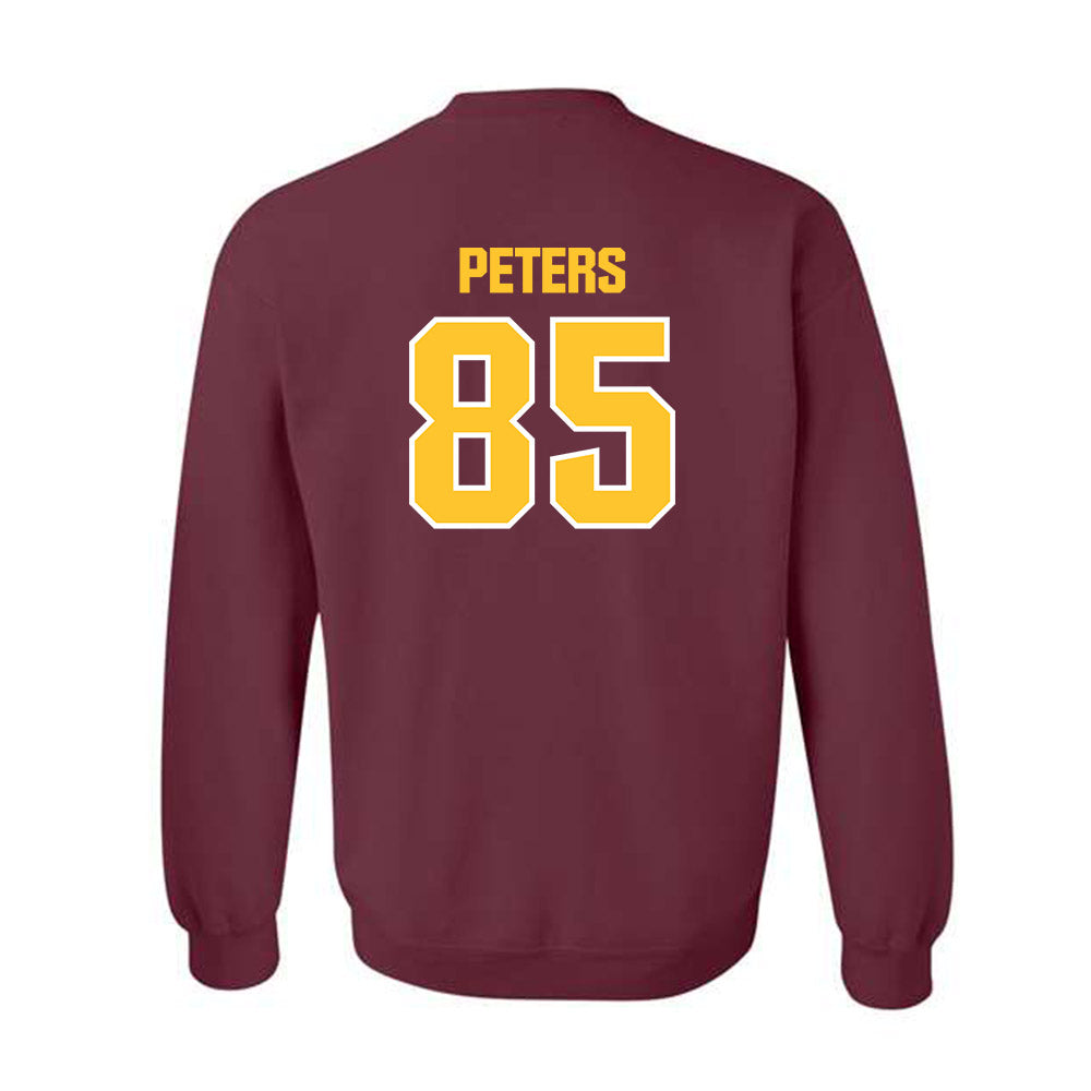 Central Michigan - NCAA Football : Myles Peters - Classic Shersey Crewneck Sweatshirt-1