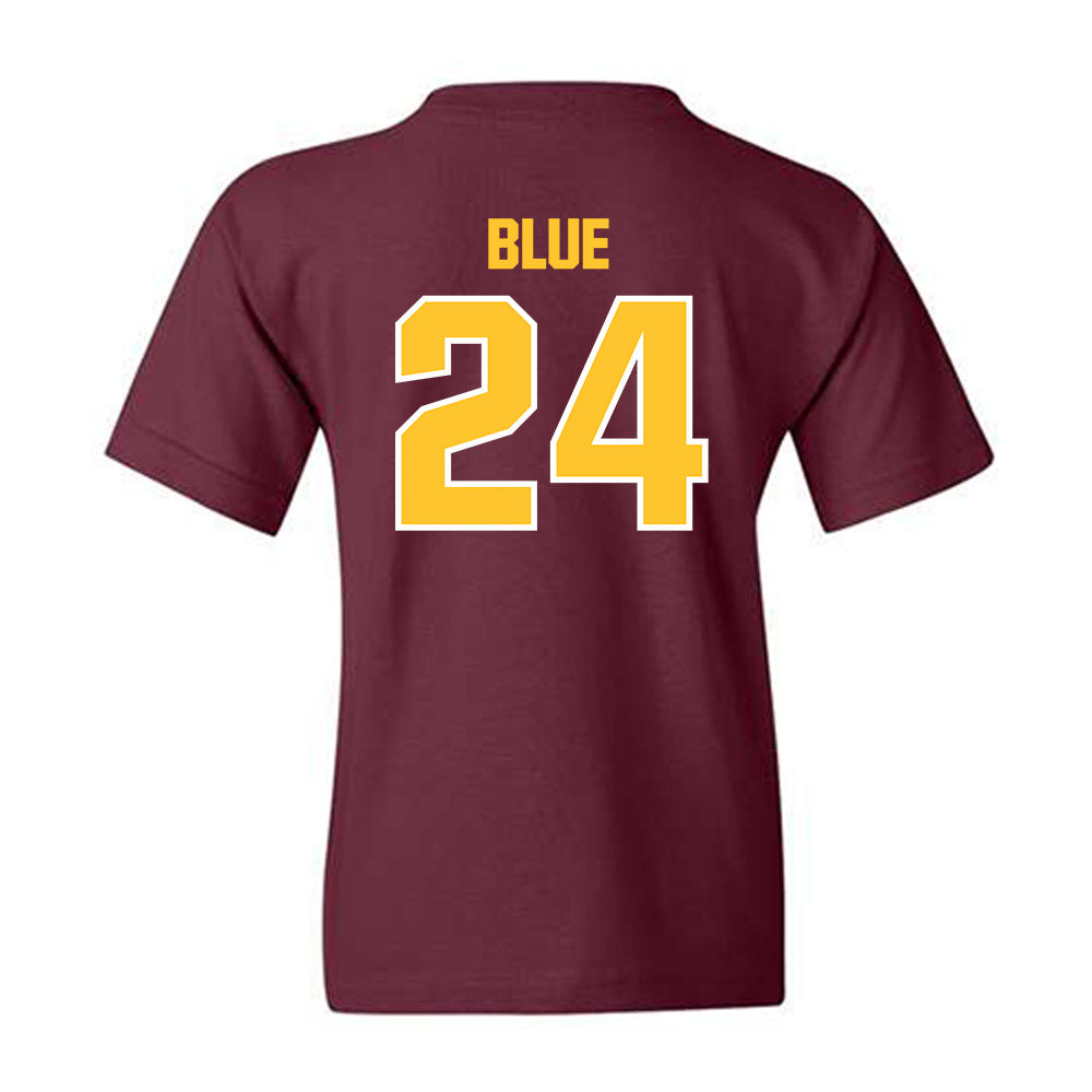Central Michigan - NCAA Football : Vaughn Blue - Classic Shersey Youth T-Shirt-1