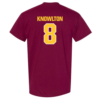 Central Michigan - NCAA Baseball : Zach Knowlton - Classic Shersey T-Shirt-1