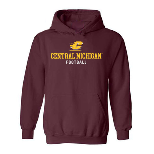 Central Michigan - NCAA Football : Jjajryn Douglas - Classic Shersey Hooded Sweatshirt-0
