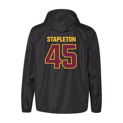 Central Michigan - NCAA Football : Jordan Stapleton - Windbreaker-1
