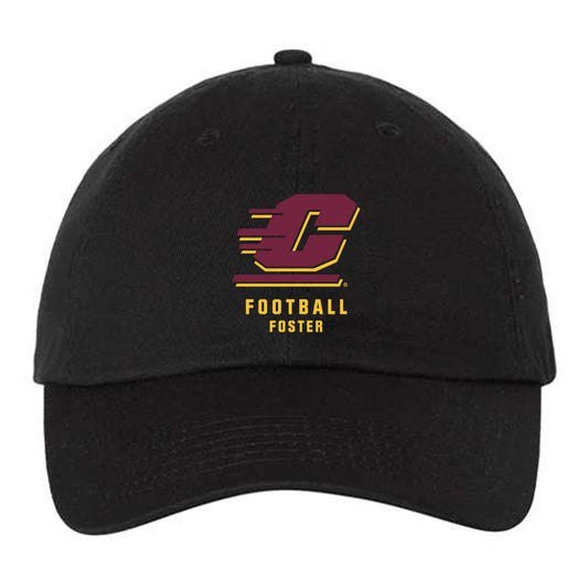 Central Michigan - NCAA Football : Shawn Foster - Dad Hat-0