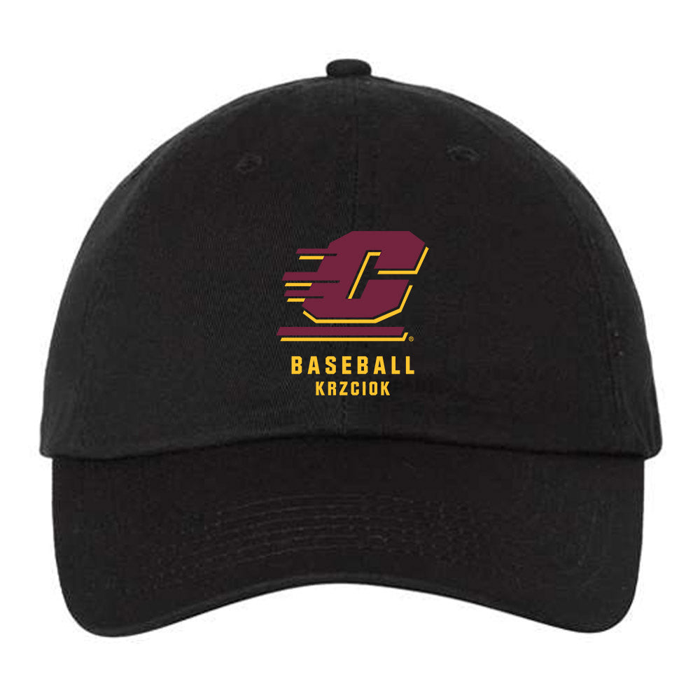 Central Michigan - NCAA Baseball : Brady Krzciok - Dad Hat-0