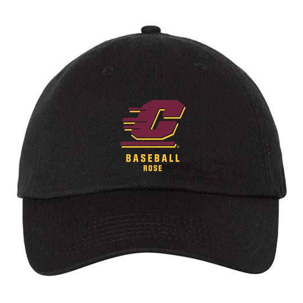 Central Michigan - NCAA Baseball : Tommy Rose - Dad Hat-0