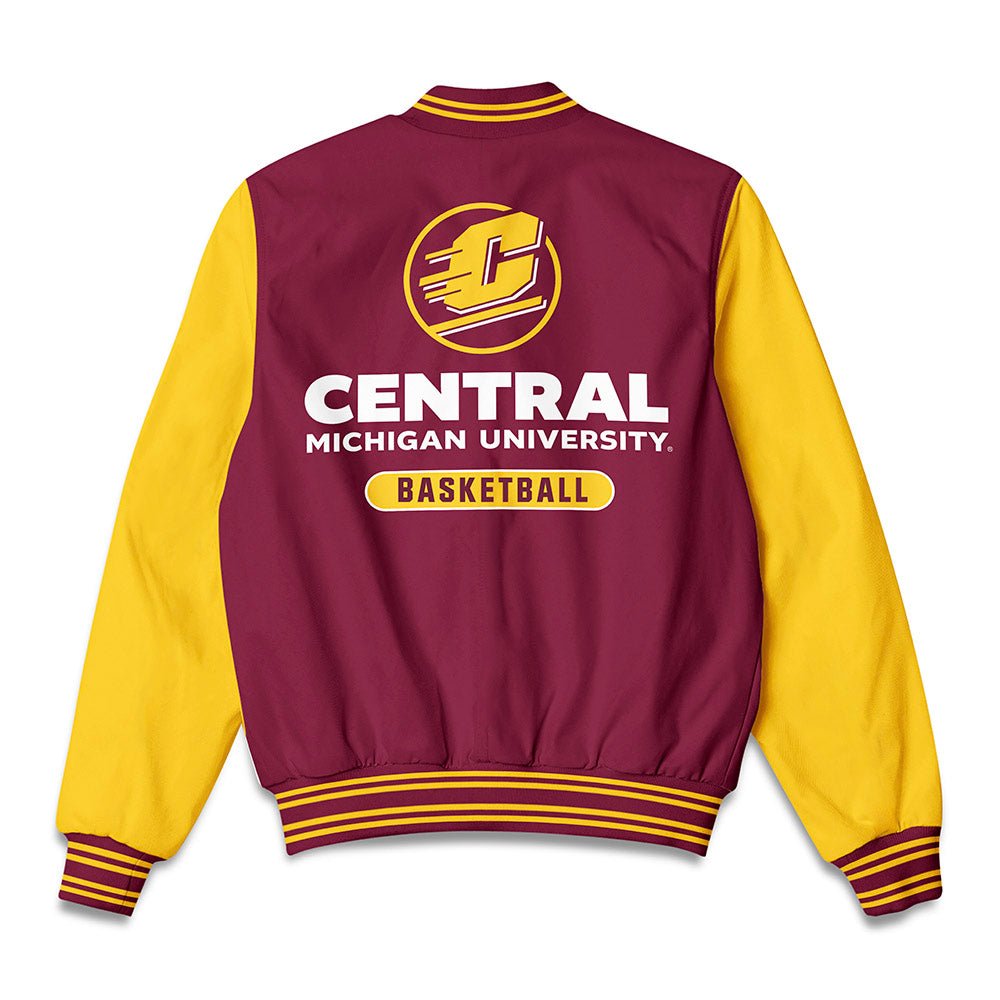 Central Michigan - NCAA Women's Basketball : Indya Davis - Bomber Jacket-1