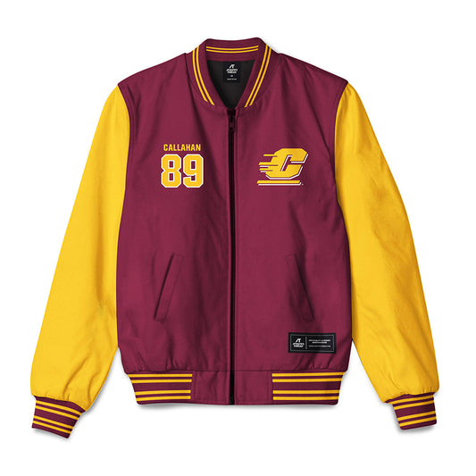 Central Michigan - NCAA Football : Rory Callahan - Bomber Jacket-0