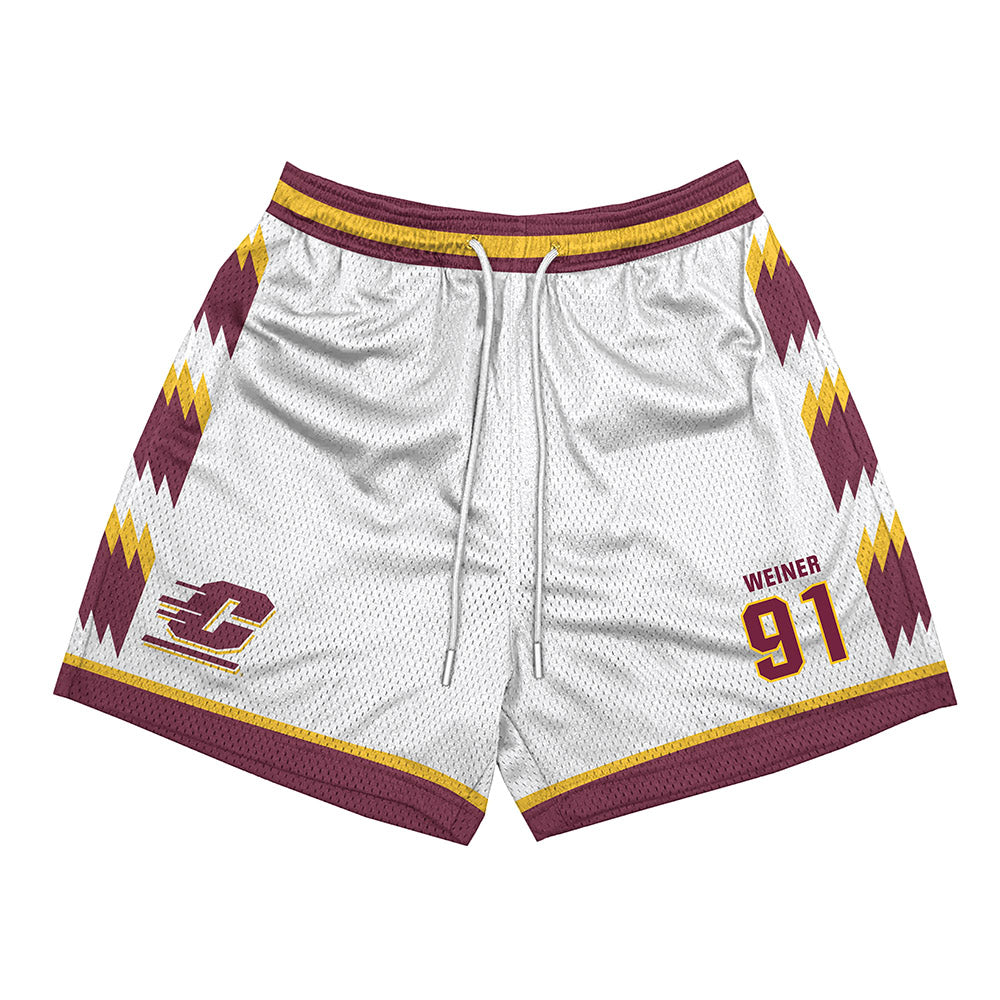 Central Michigan - NCAA Football : Aaron Weiner - Shorts-0