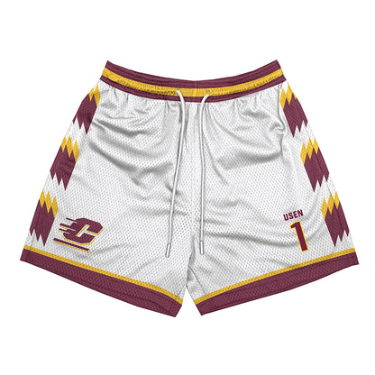 Central Michigan - NCAA Men's Basketball : Nsikan Usen - Shorts-0